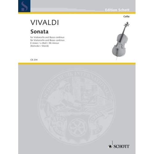 Vivaldi, Antonio - Sonata E...