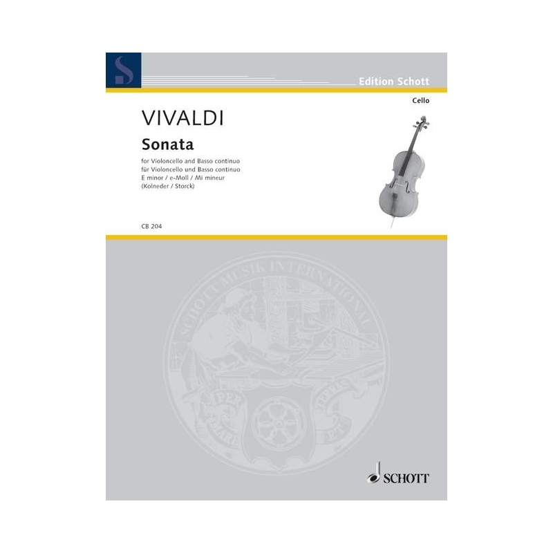 Vivaldi, Antonio - Sonata E minor 