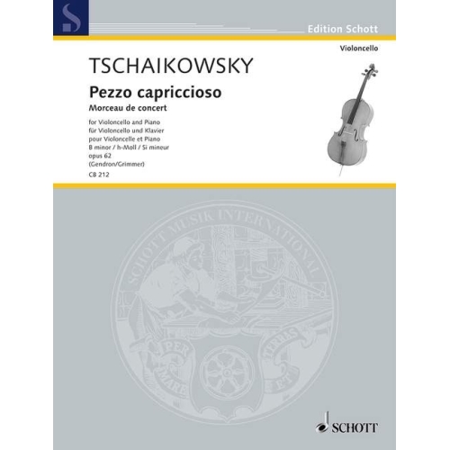 Tchaikovsky, Peter Iljitsch - Pezzo capriccioso B minor op. 62