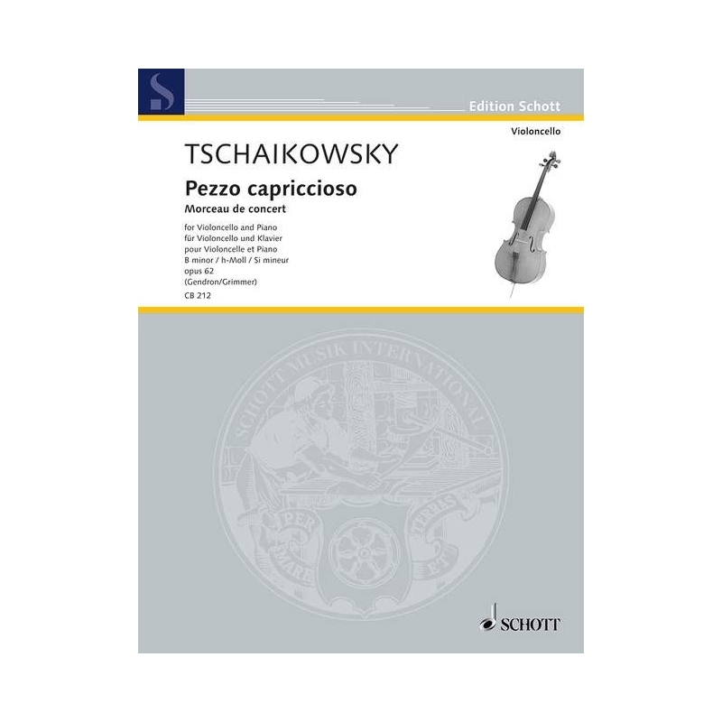 Tchaikovsky, Peter Iljitsch - Pezzo capriccioso B minor op. 62