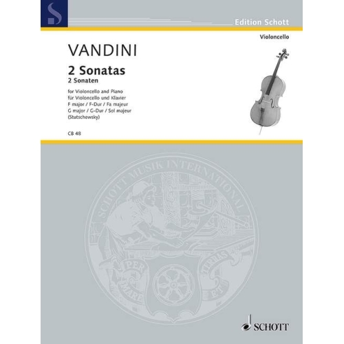 Vandini, Antonio - 2 Sonatas 
