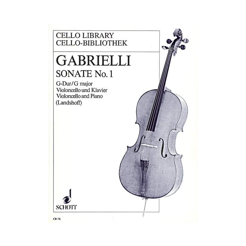 Gabrielli, Domenico - Sonata No. 1 G Major 