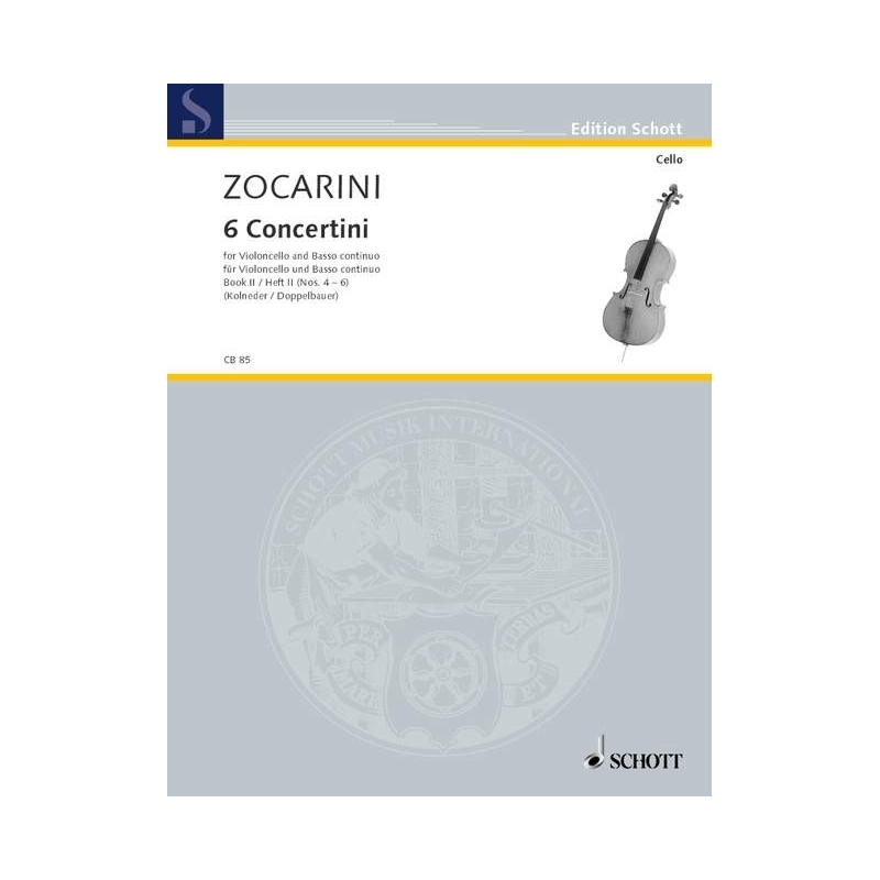 Zocarini, Matteo - 6 Concertini