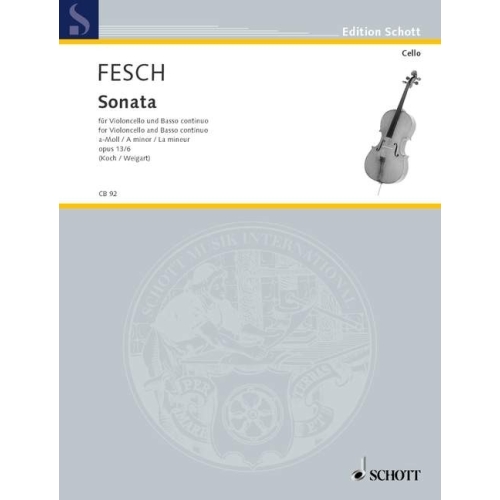 Fesch, Willem de - Sonata...