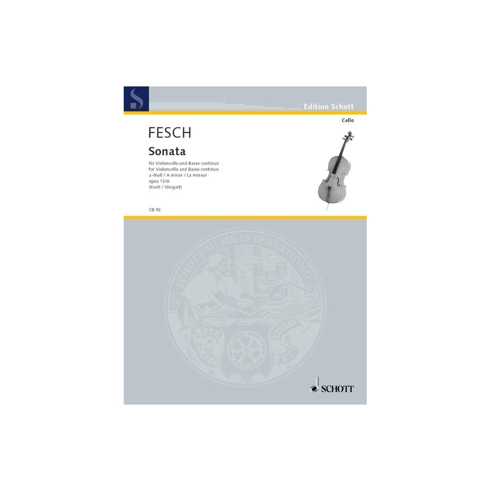 Fesch, Willem de - Sonata op. 13 