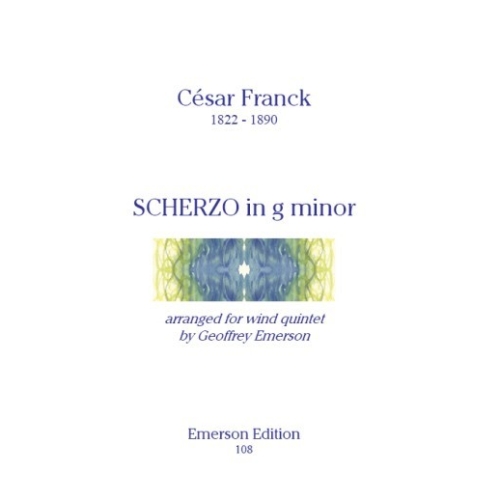 Franck, Cesar - Scherzo in...