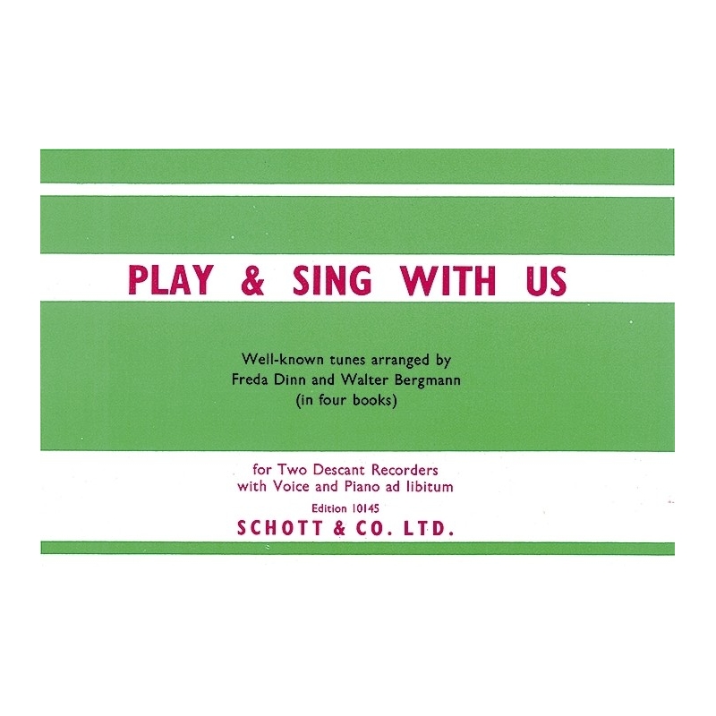 Play and sing with us   Vol. 1 - Well-known tunes