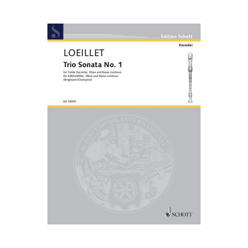 Loeillet, Jean Baptiste (John) - Trio Sonata No. 1 F major op. 1/1