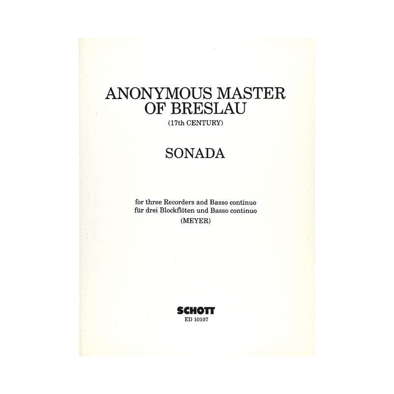 Anonymous Master of Breslau (c. 1620) - Sonata