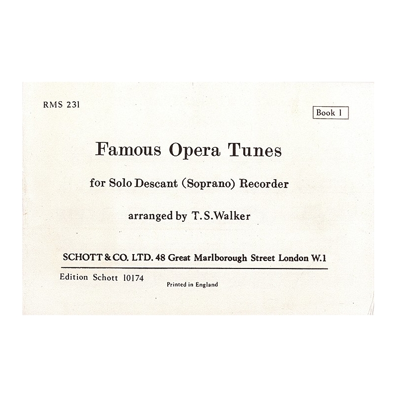 Mozart, Wolfgang Amadeus / Rossini, Gioacchino Antonio - Famous Opera Tunes   Vol. 1