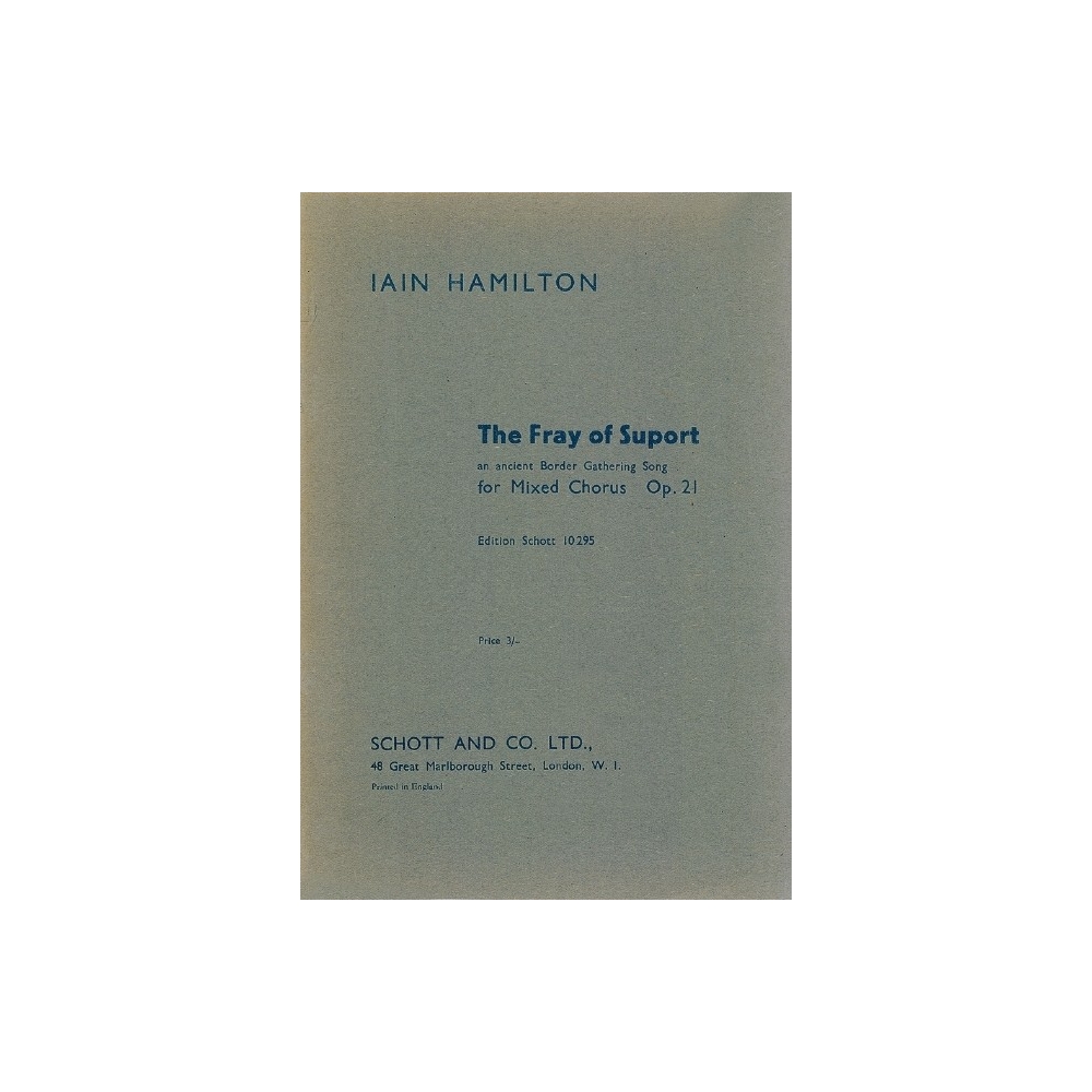 Hamilton, Iain - The Fray of Support op. 21 