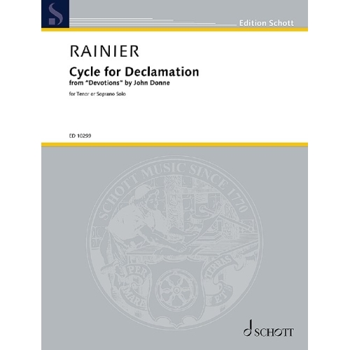 Rainier, Priaulx - Cycle...