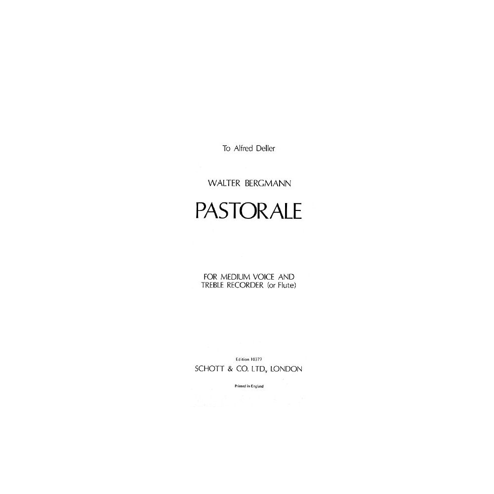 Bergmann, Walter - Pastorale 