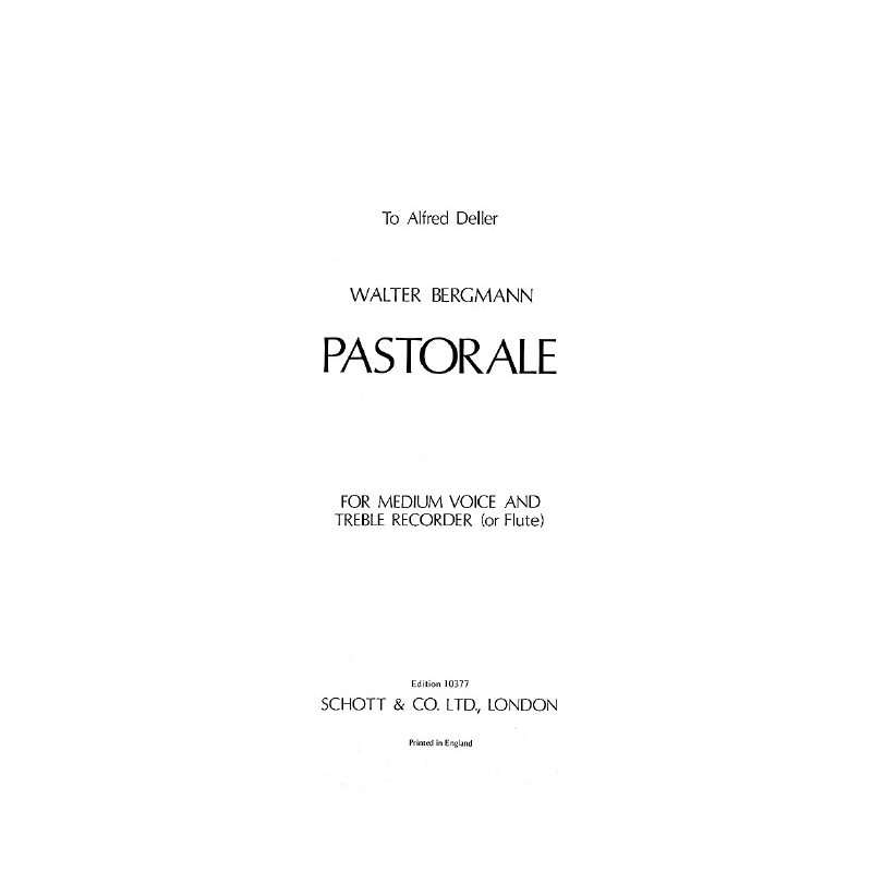 Bergmann, Walter - Pastorale