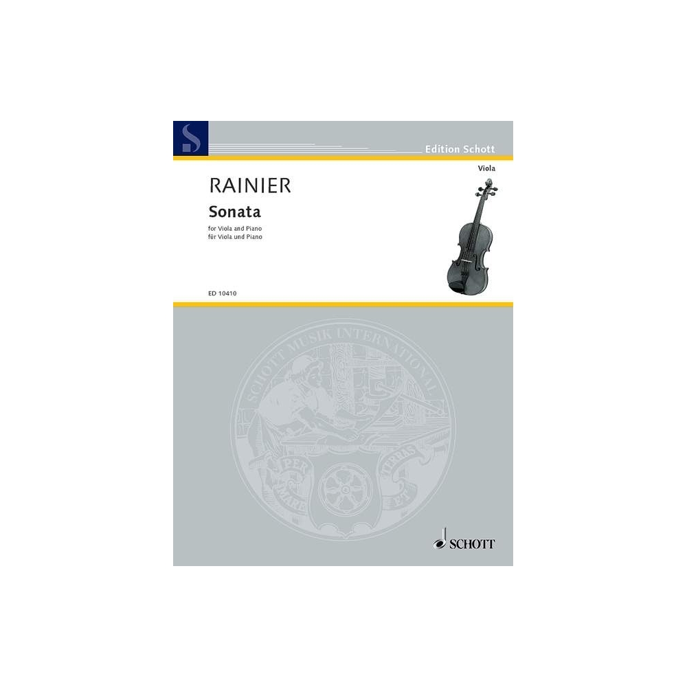 Rainier, Priaulx - Sonata 