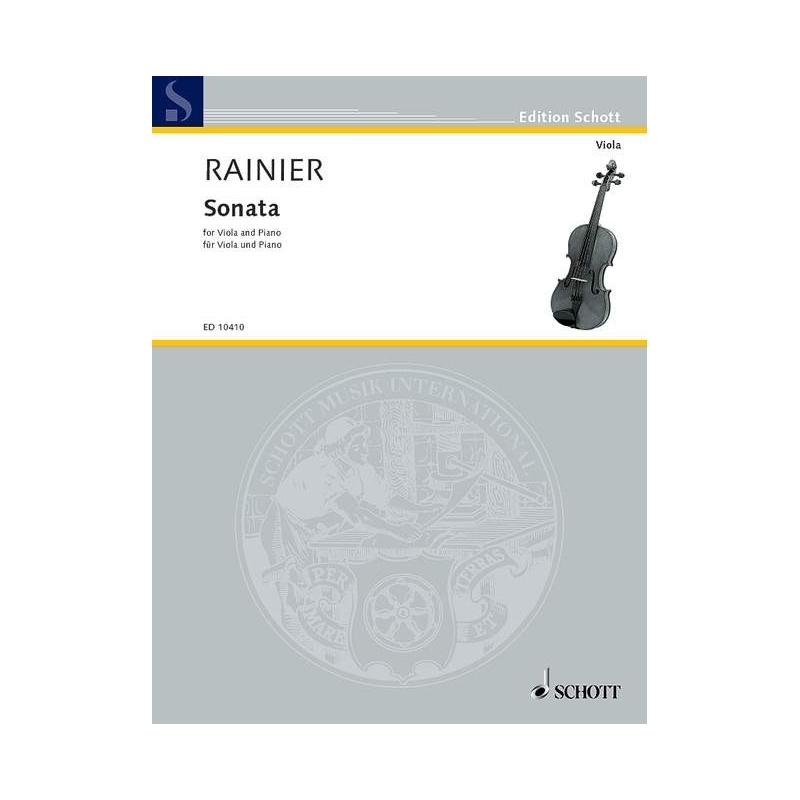 Rainier, Priaulx - Sonata 