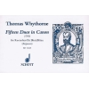 Whythorne, Thomas - Fifteen Duos in Canon 