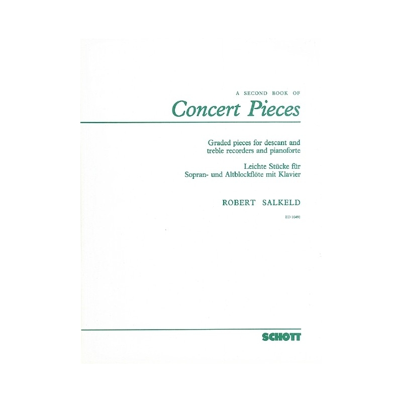 Salkeld, Robert - A Second Book of Concert Pieces