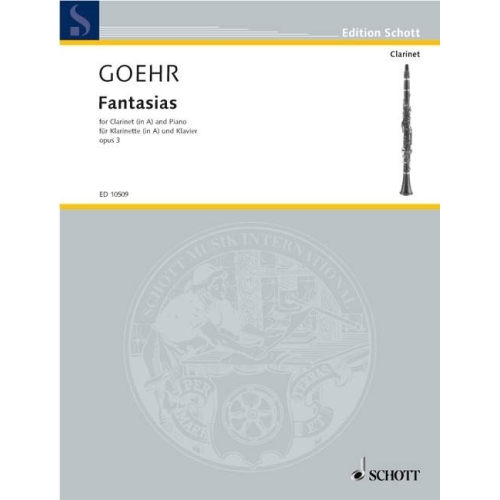 Goehr, Alexander - Fantasias op. 3