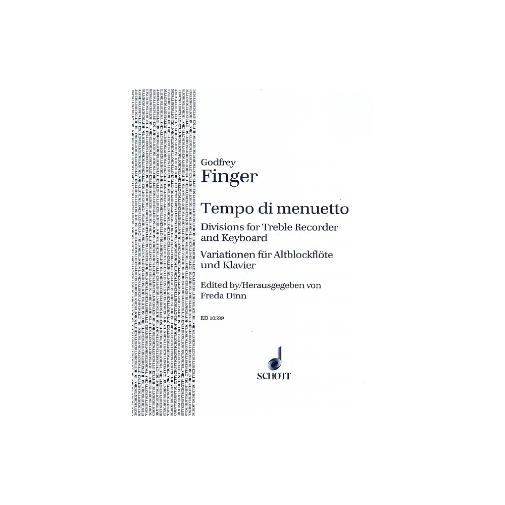 Finger, Godfrey - Tempo di Minuetto 