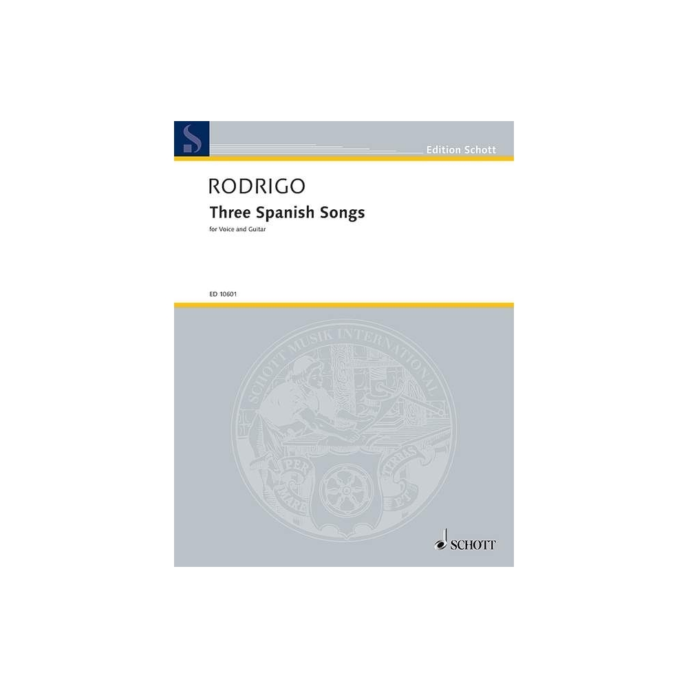 Rodrigo, Joaquín - Three Spanish Songs 