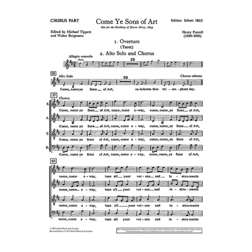 Purcell, Henry - Come Ye...