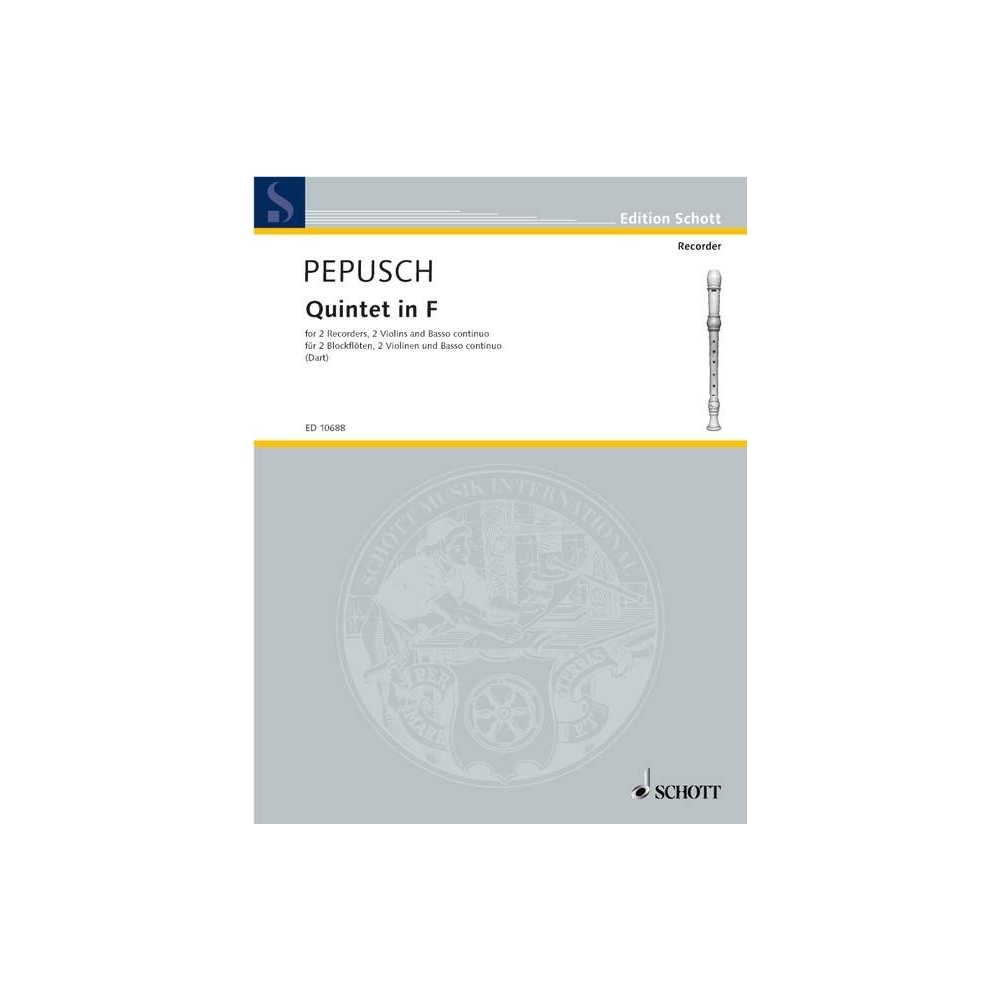 Pepusch, John Christopher - Quintet F Major 