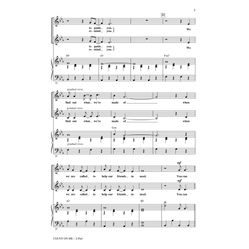 Bruno Mars: Count On Me