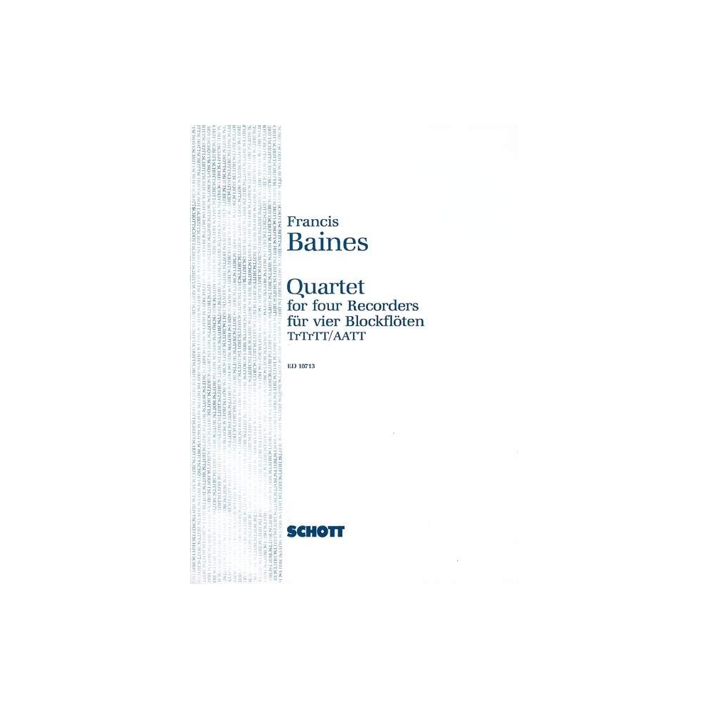 Baines, Francis - Quartet 