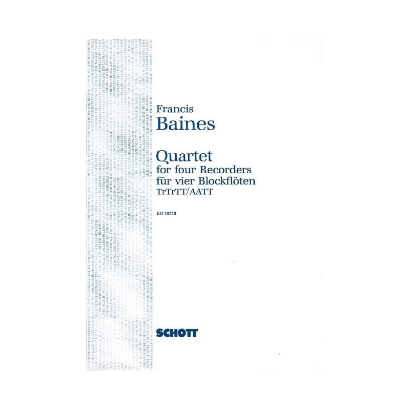 Baines, Francis - Quartet 