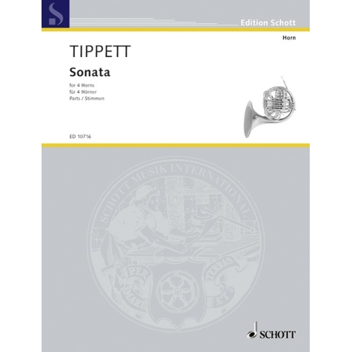 Tippett, Sir Michael - Sonata for 4 Horns
