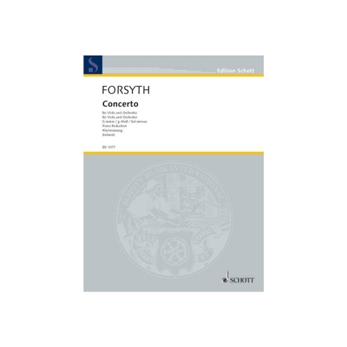 Forsyth, Cecil - Concerto G Minor