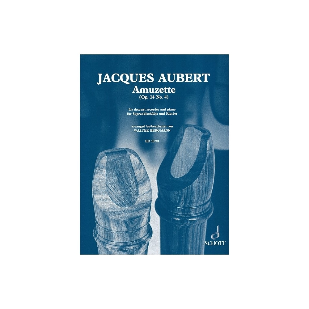 Aubert, Jacques - Amuzette op. 14/4 