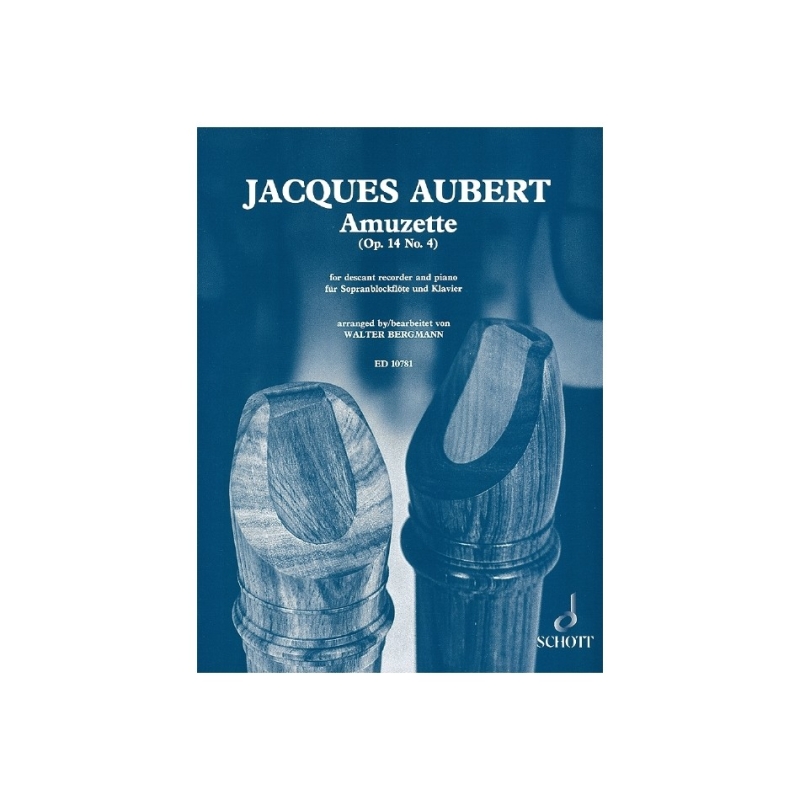 Aubert, Jacques - Amuzette op. 14/4