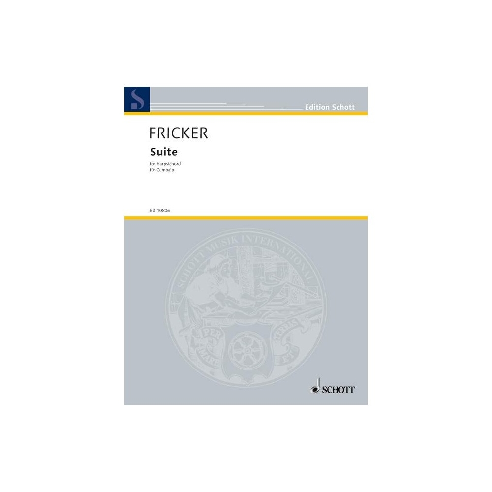 Fricker, Peter Racine - Suite 