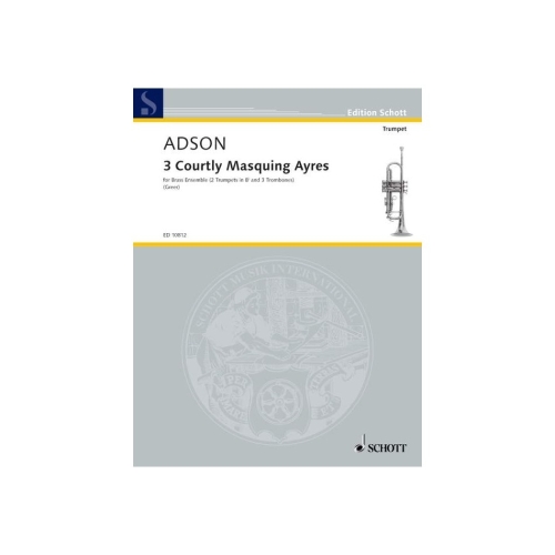 Adson, John - 3 Courtly...