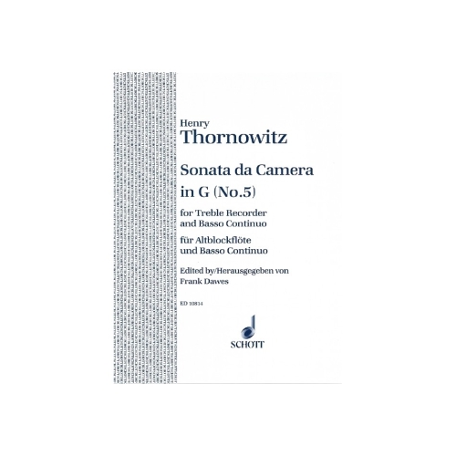 Thornowitz, Henry - Sonata...