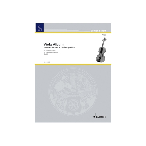 Schott Viola Album - trans Dodd