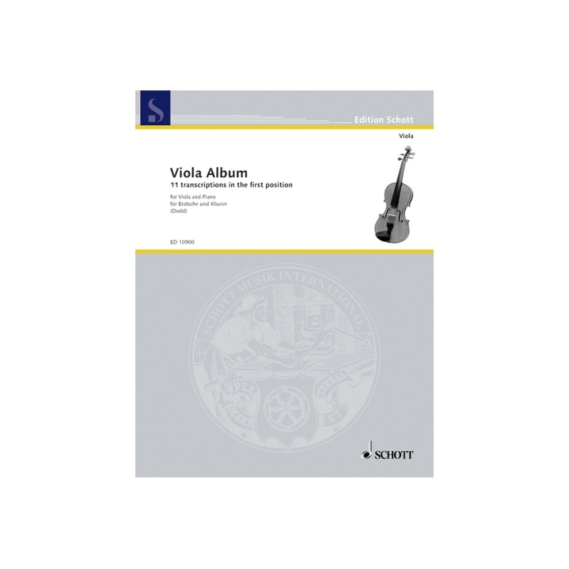 Schott Viola Album - trans Dodd