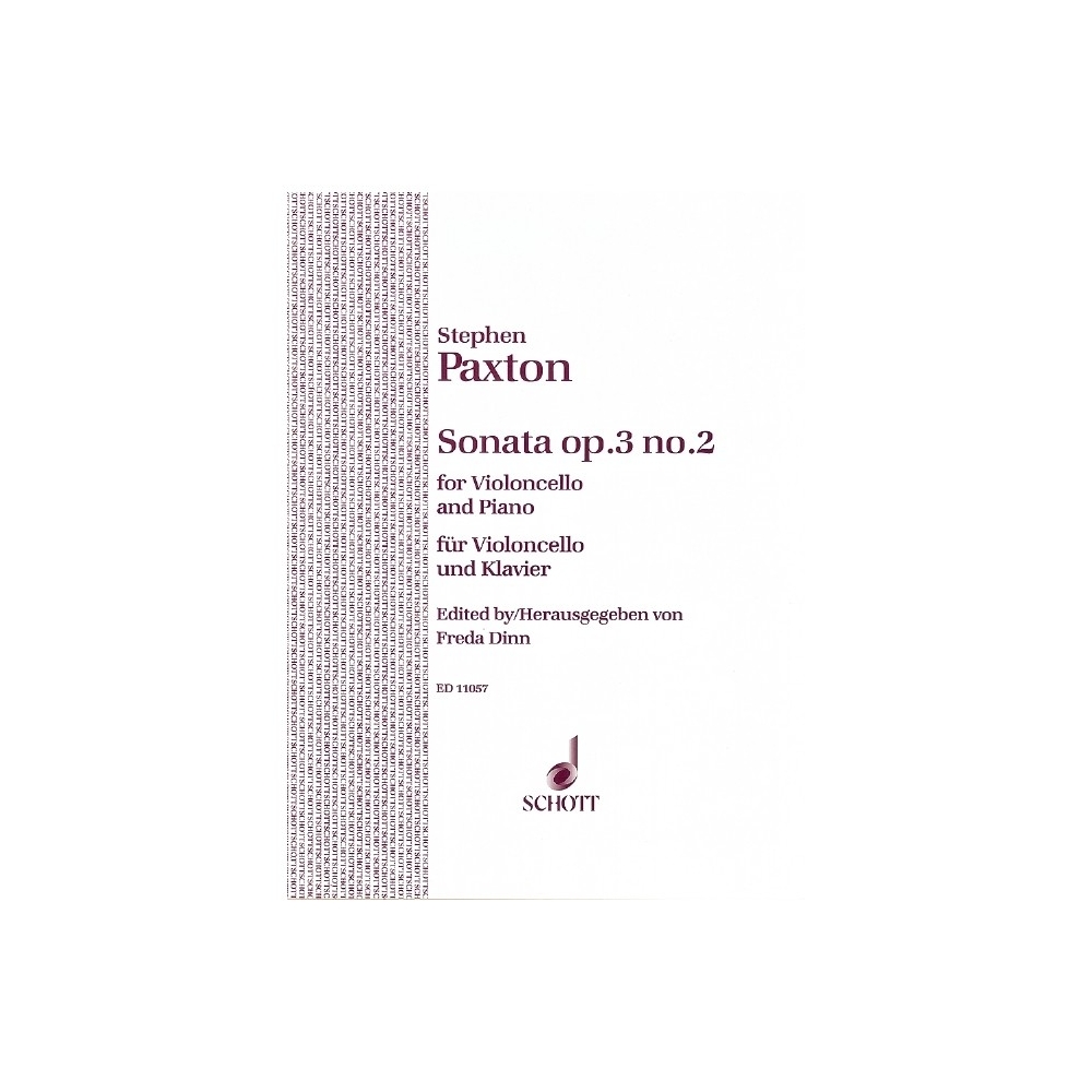 Paxton, Stephen - Sonata op. 3/2 