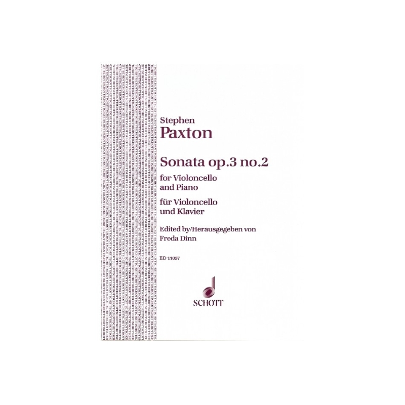 Paxton, Stephen - Sonata op. 3/2