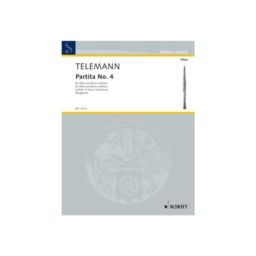 Telemann, Georg Philipp - Partita No. 4 in G minor