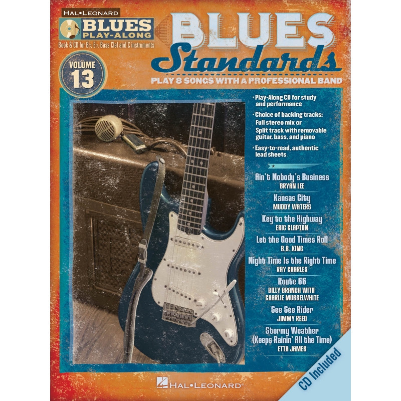 Blues Play-Along Volume 13: Blues Standards  -
