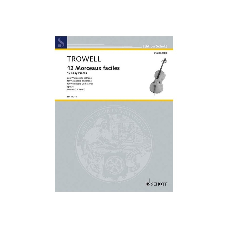 Trowell, Arnold - 12 Morceaux faciles op. 4 