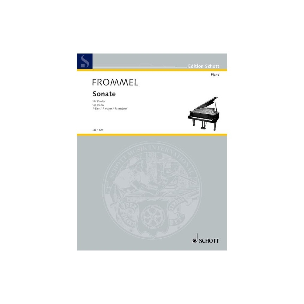 Frommel, Gerhard - Sonata for Piano