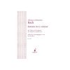 Bach, J.S - Sonata in G Minor BWV 1020 