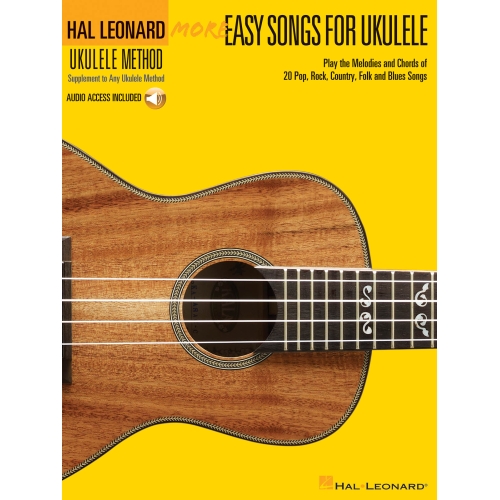 More Easy Songs For Ukulele: Book/CD -