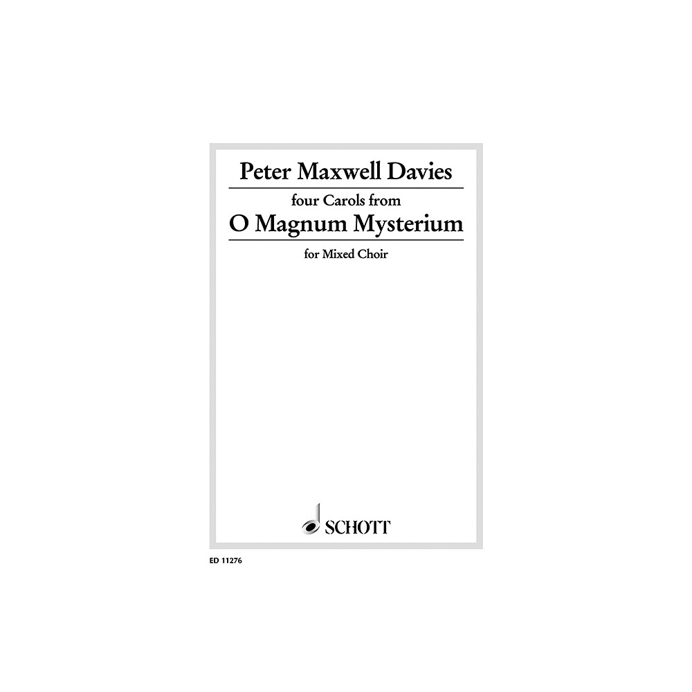 Maxwell Davies, Sir Peter - Four Carols