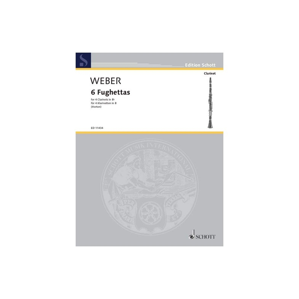 Weber, Carl Maria von - Six Fughettas 