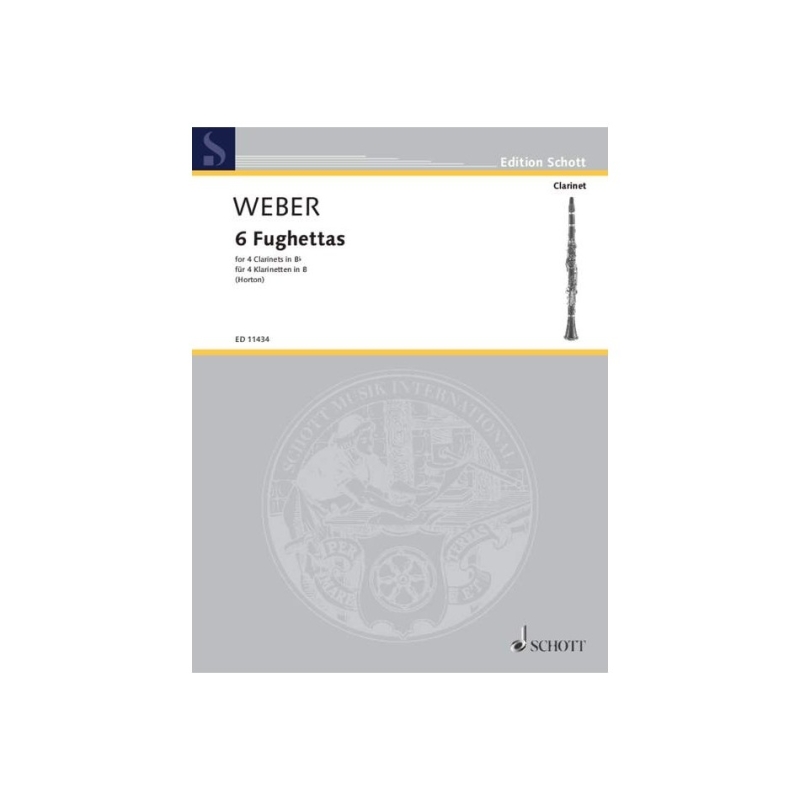 Weber, Carl Maria von - Six Fughettas